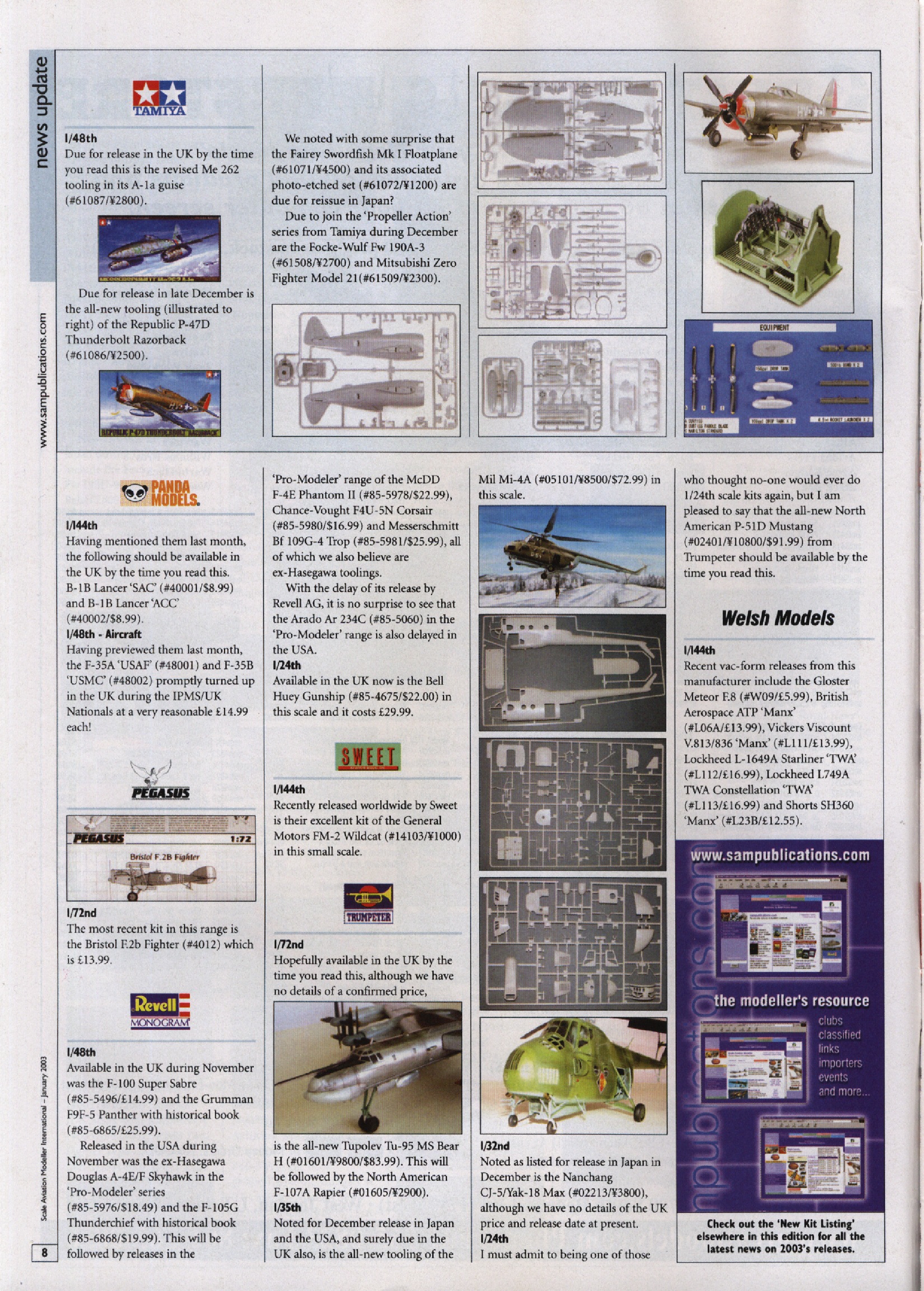 Scale Aviation Modeller International 2003-01
